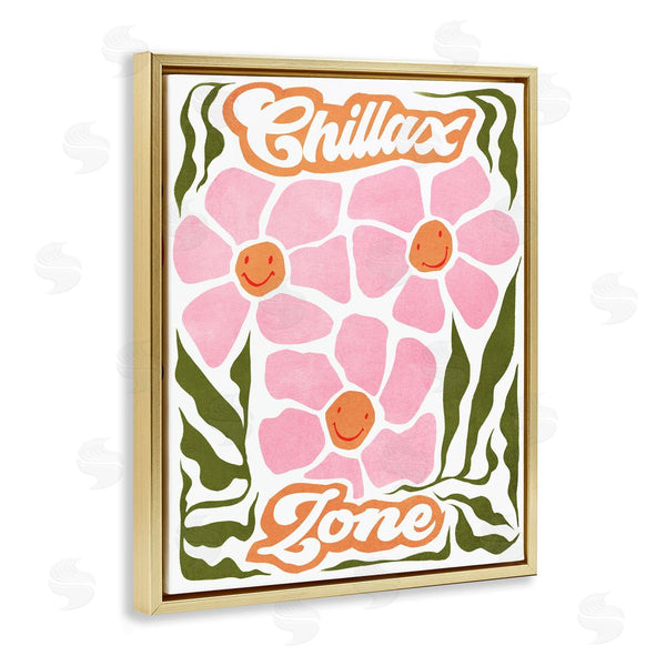 Stupell Industries Ziwei Li | Chillax Zone Groovy Flowers