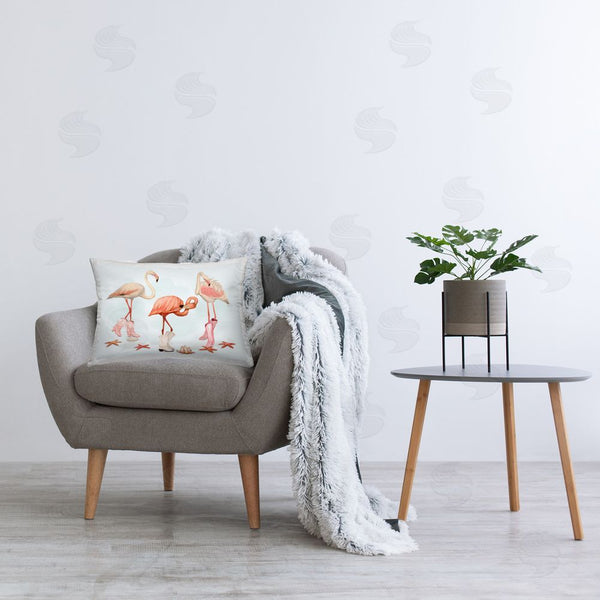 Stupell Industries Ziwei Li | Coastal Cowgirl Flamingos