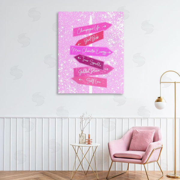 Stupell Industries Ziwei Li | Confident Glam Sign Posts