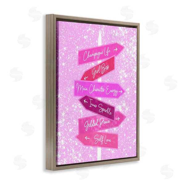Stupell Industries Ziwei Li | Confident Glam Sign Posts