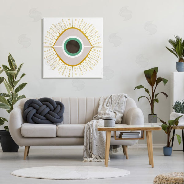 Stupell Industries Ziwei Li | Contemporary Evil Eye Symbol Wall Art