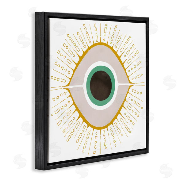 Stupell Industries Ziwei Li | Contemporary Evil Eye Symbol Wall Art