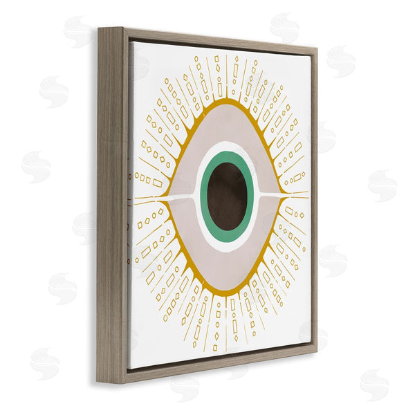 Stupell Industries Ziwei Li | Contemporary Evil Eye Symbol Wall Art