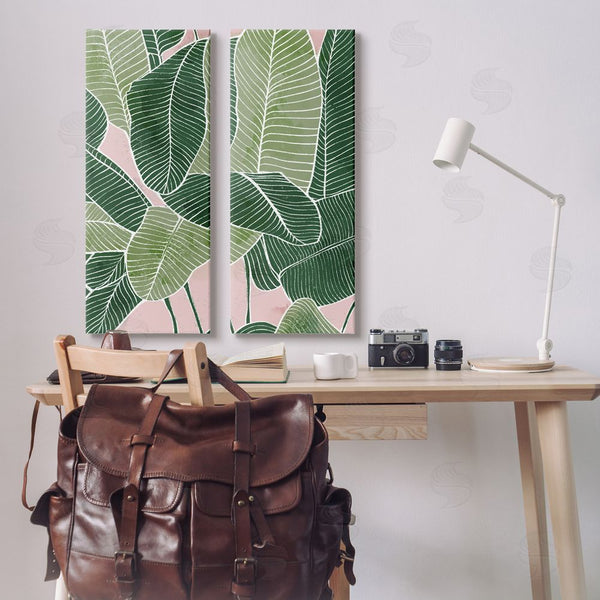 Stupell Industries Ziwei Li | Contemporary Jungle Vegetation Leaves Wall Art