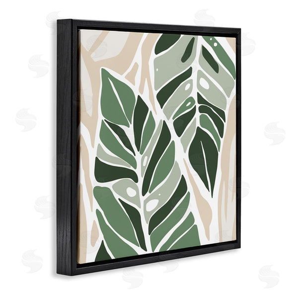 Stupell Industries Ziwei Li | Contemporary Summer Palm Leaves Wall Art