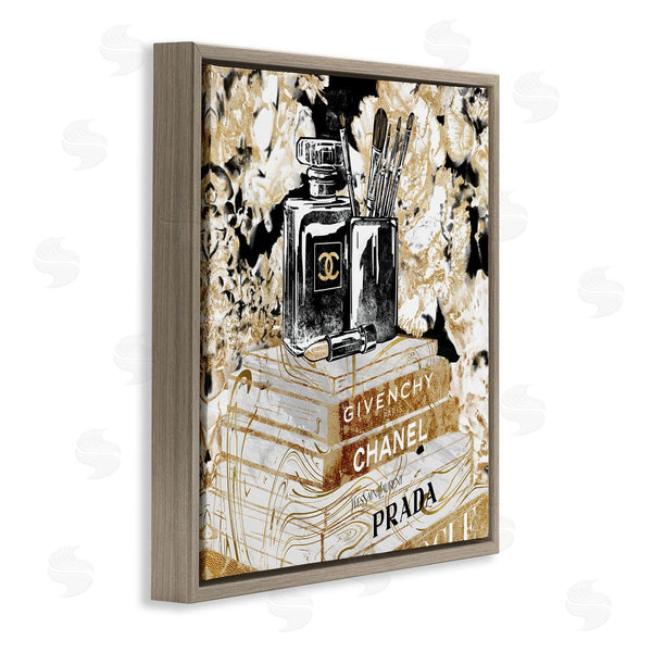 Stupell Industries Ziwei Li | Cosmetics On Golden Books