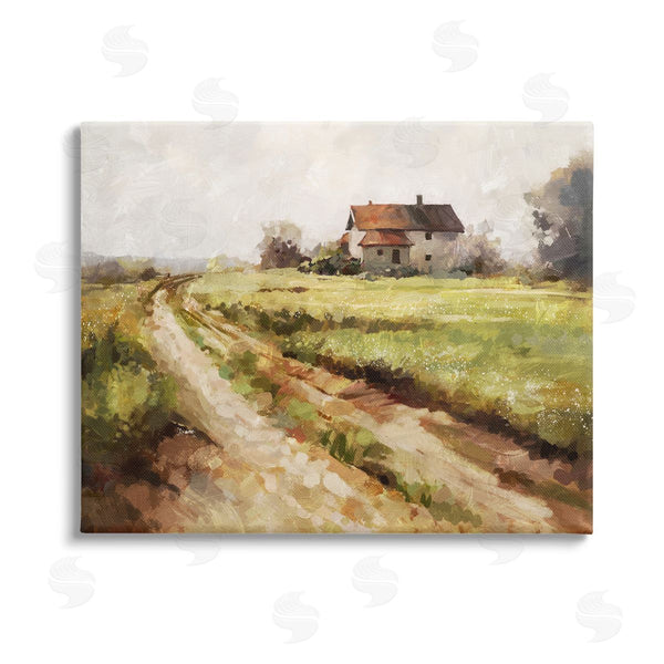 stupell industries Ziwei Li | Country Path to Barn Wall Art