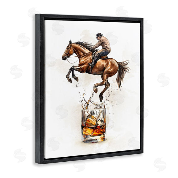 Stupell Industries Ziwei Li | Cowboy & Bourbon Wall Art