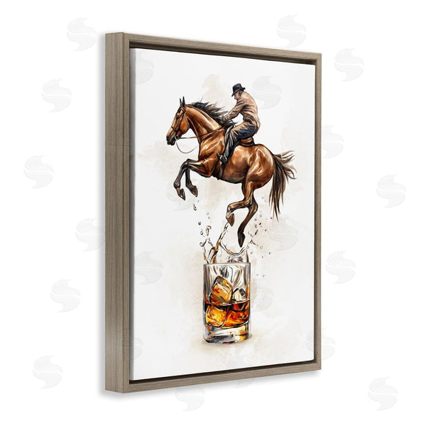 Stupell Industries Ziwei Li | Cowboy & Bourbon Wall Art