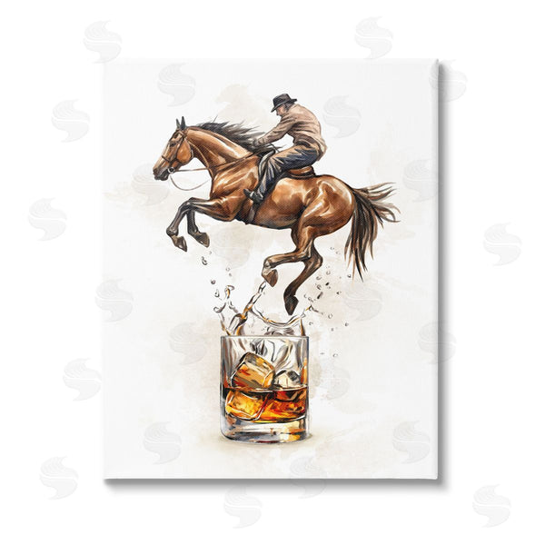 stupell industries Ziwei Li | Cowboy & Bourbon Wall Art
