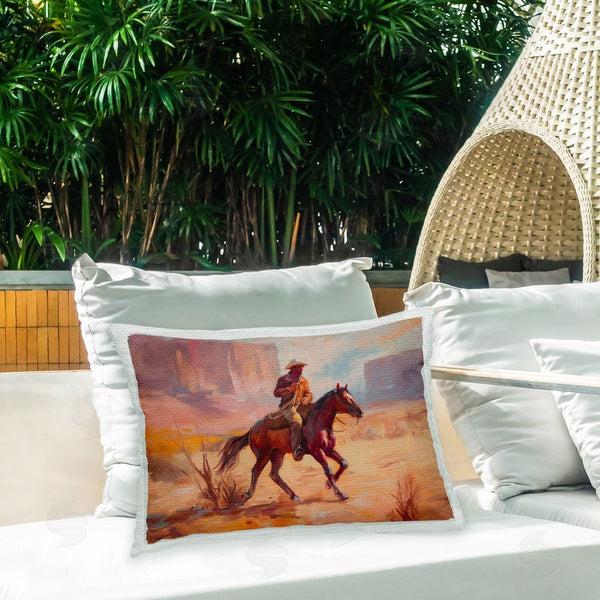 Stupell Industries Ziwei Li | Cowboy Desert Landscape