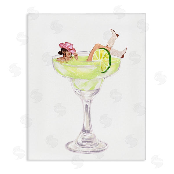 stupell industries Ziwei Li | Cowgirl Lounging in Cocktail