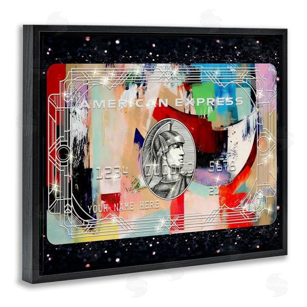 Stupell Industries Ziwei Li | Credit Card On Black Wall Art