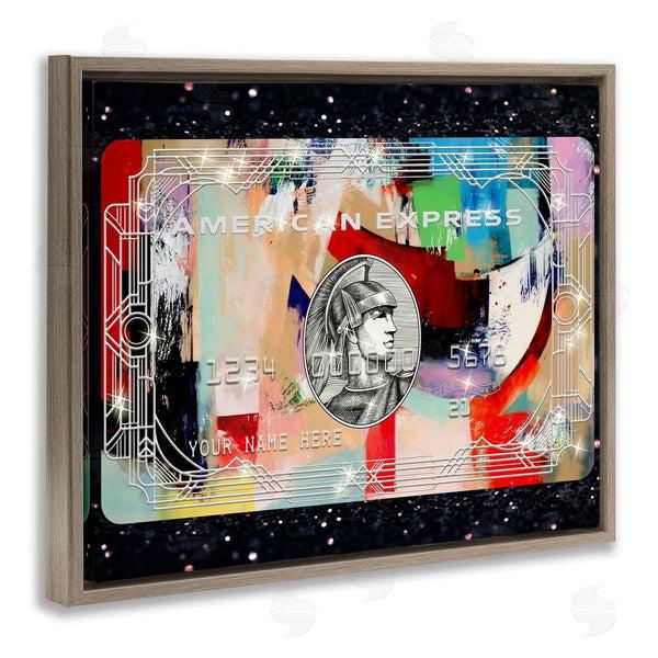 Stupell Industries Ziwei Li | Credit Card On Black Wall Art