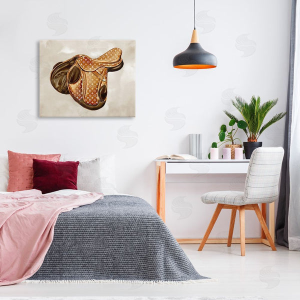 Stupell Industries Ziwei Li | Designer Horseback Saddle Wall Art