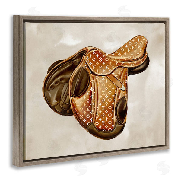 Stupell Industries Ziwei Li | Designer Horseback Saddle Wall Art