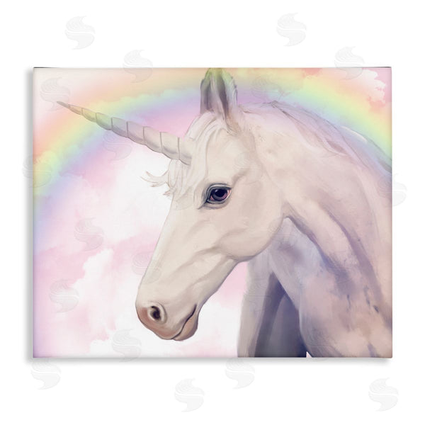 stupell industries Ziwei Li | Detailed Unicorn Rainbow Clouds