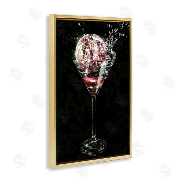 Stupell Industries Ziwei Li | Disco And Cocktail Splash