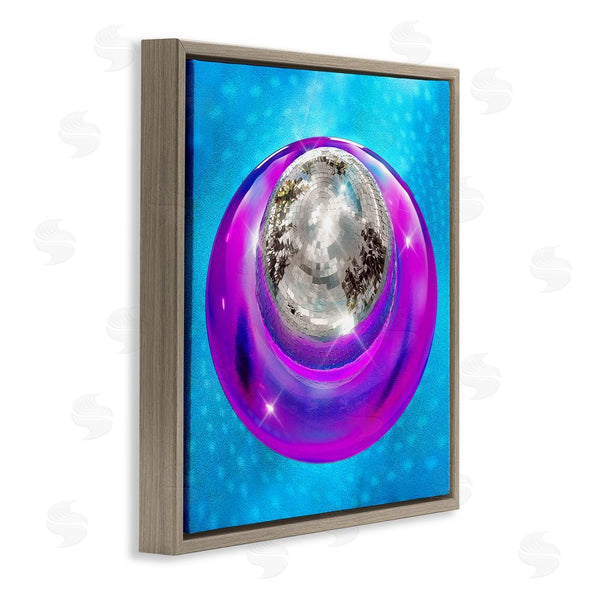 Stupell Industries Ziwei Li | Disco Ball In Pool Wall Art