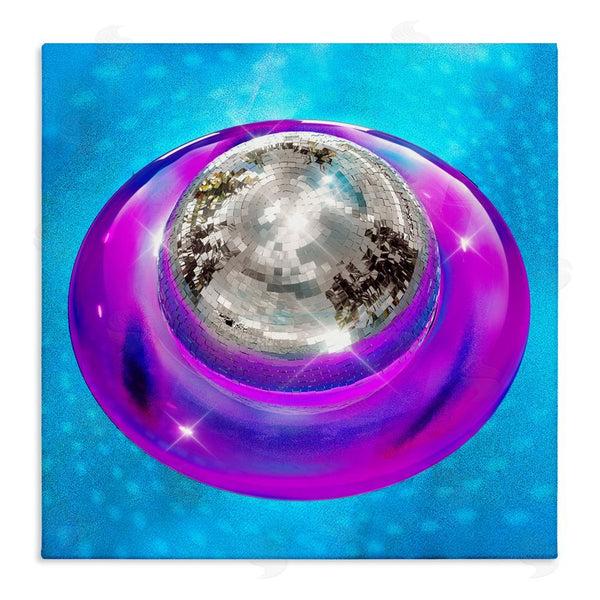 stupell industries Ziwei Li | Disco Ball in Pool Wall Art