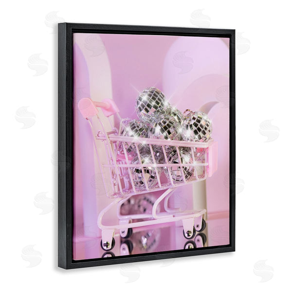 Stupell Industries Ziwei Li | Disco Balls In Shopping Cart Wall Art