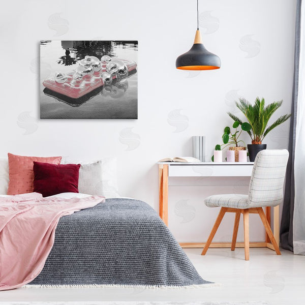 Stupell Industries Ziwei Li | Disco Balls Pool Float Wall Art
