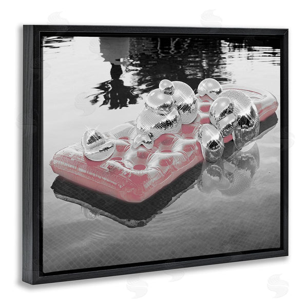 Stupell Industries Ziwei Li | Disco Balls Pool Float Wall Art