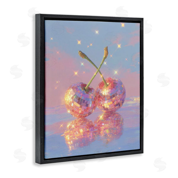 Stupell Industries Ziwei Li | Disco Cherry Reflection Wall Art
