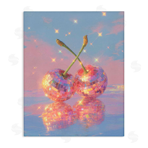 stupell industries Ziwei Li | Disco Cherry Reflection Wall Art
