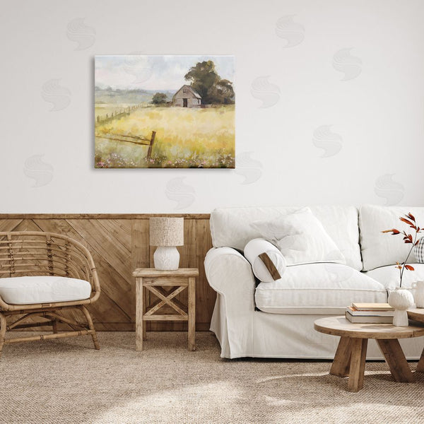 Stupell Industries Ziwei Li | Distant Barn Country Fence Wall Art