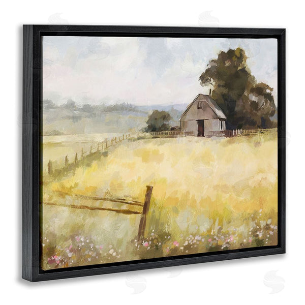 Stupell Industries Ziwei Li | Distant Barn Country Fence Wall Art