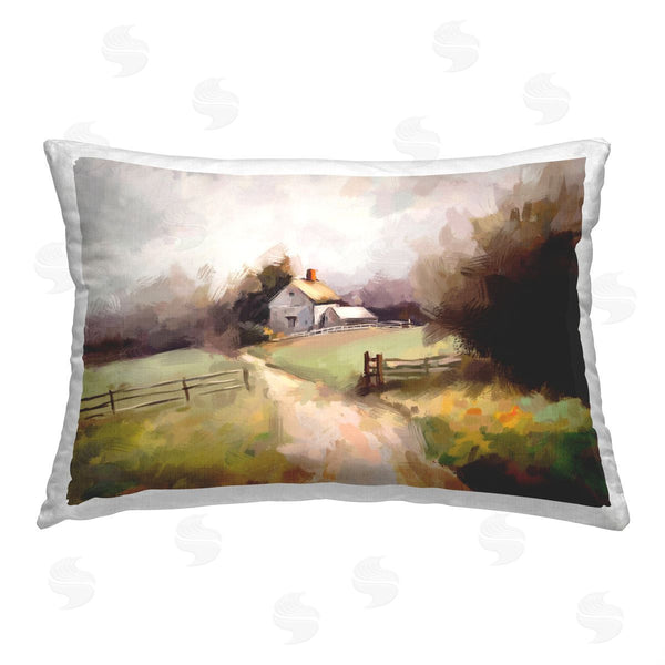 stupell industries Ziwei Li | Distant Countryside Barn