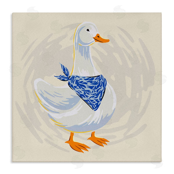 stupell industries Ziwei Li | Duck in Blue Bandana Wall Art