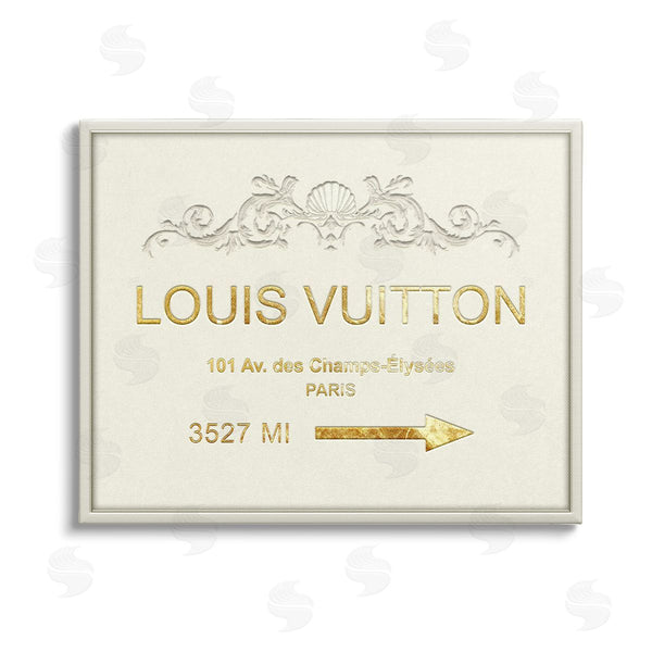 stupell industries Ziwei Li | Elegant Fashion Sign Distance from NYC