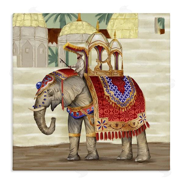 stupell industries Ziwei Li | Elephant Parade Eastern Culture Dome Architecture Wall Art