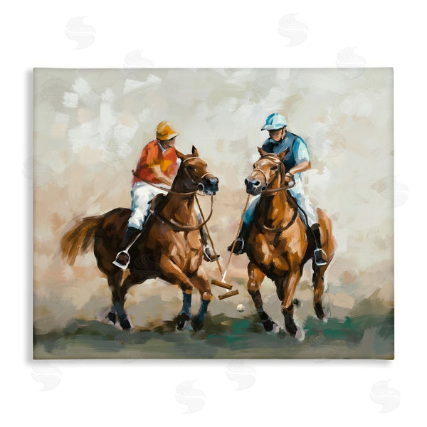 stupell industries Ziwei Li | Equestrian Polo Players Wall Art