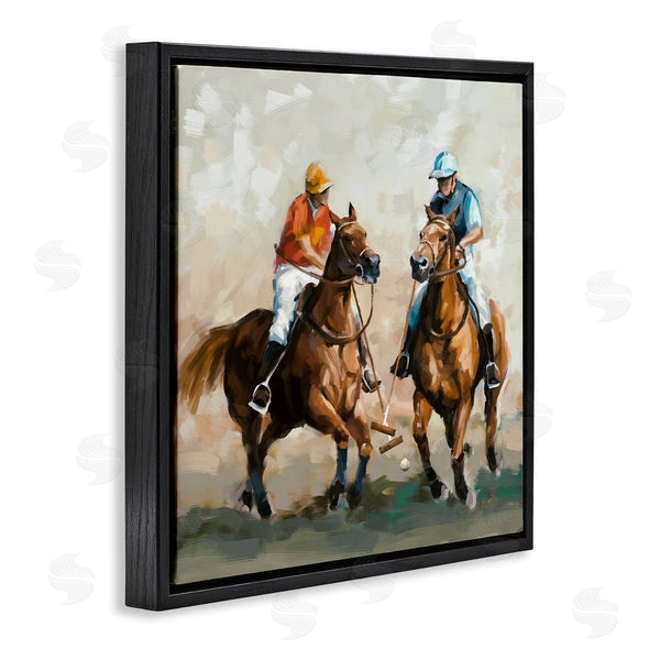 Stupell Industries Ziwei Li | Equestrian Sport Horses Wall Art