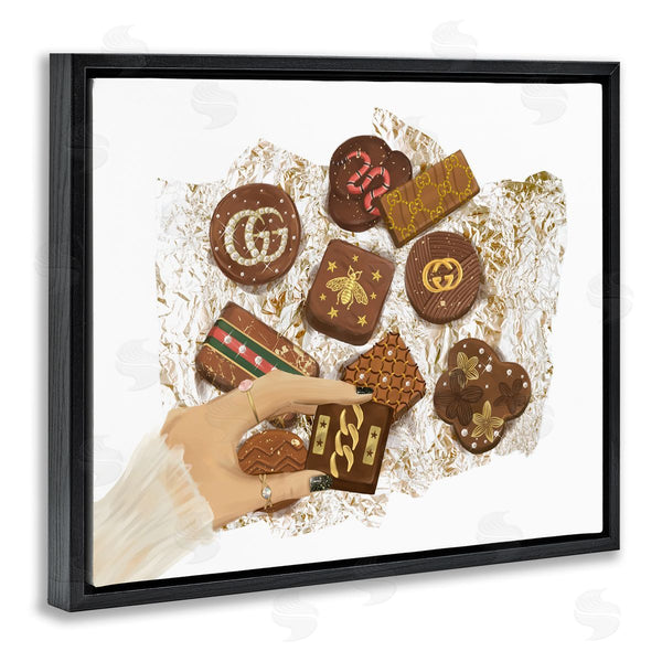 Stupell Industries Ziwei Li | Fashion Brand Candy Sample Wall Art