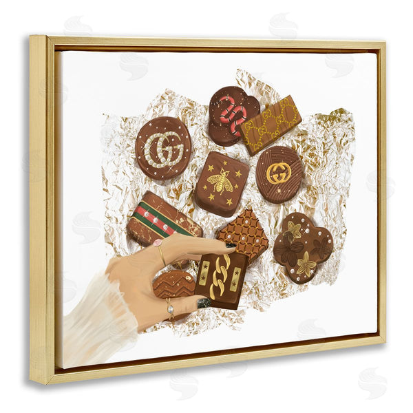 Stupell Industries Ziwei Li | Fashion Brand Candy Sample Wall Art