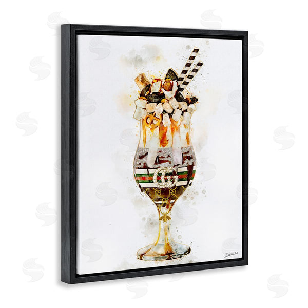Stupell Industries Ziwei Li | Fashion Brand Dessert Glass