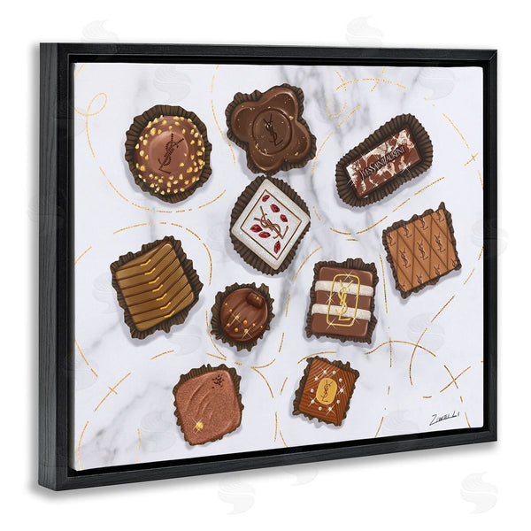 Stupell Industries Ziwei Li | Fashion Candy Glam Food Wall Art