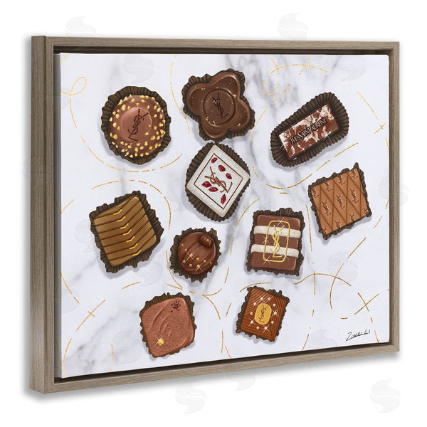 Stupell Industries Ziwei Li | Fashion Candy Glam Food Wall Art