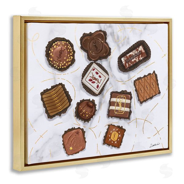 Stupell Industries Ziwei Li | Fashion Candy Glam Food Wall Art