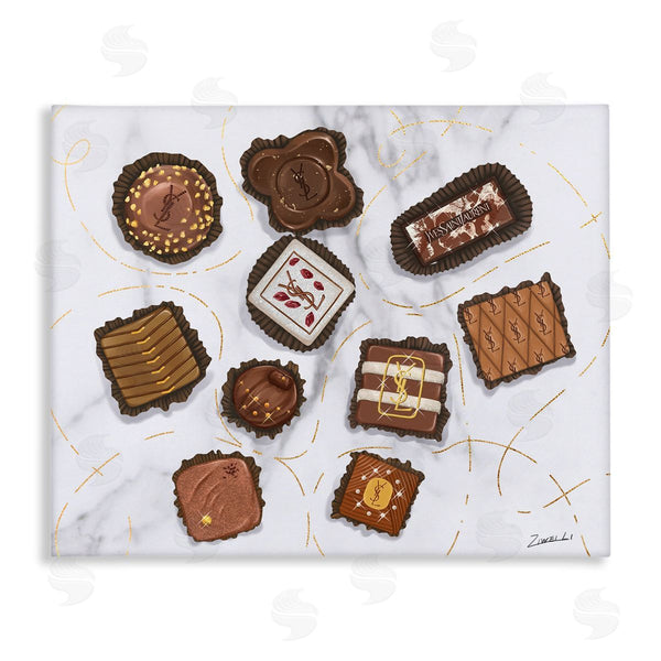 stupell industries Ziwei Li | Fashion Candy Glam Food Wall Art