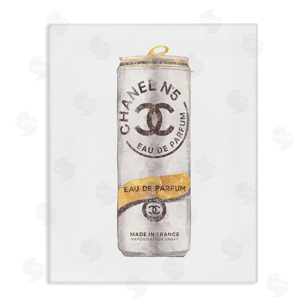 stupell industries Ziwei Li | Fashion Emblem Glam Perfume Beverage Can Style Wall Art