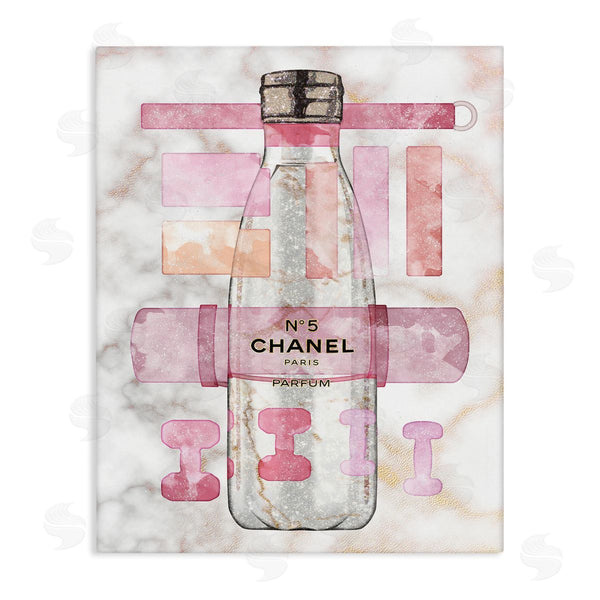 stupell industries Ziwei Li | Fashion Exercise Bottle Pink Home Sports Equipment