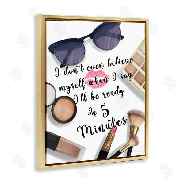 Stupell Industries Ziwei Li | Fashion Ready In Five Glam Humor