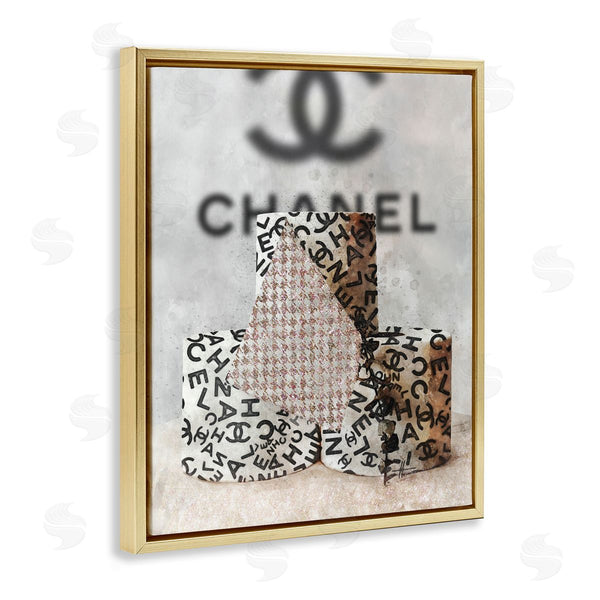 Stupell Industries Ziwei Li | Fashion Toilet Paper Design