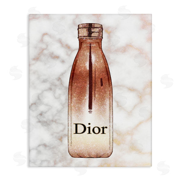 stupell industries Ziwei Li | Fashionista Sports Glam Bottle over Marble