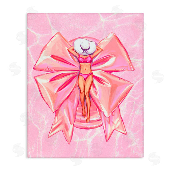 stupell industries Ziwei Li | Feminine Ribbon Pool Float